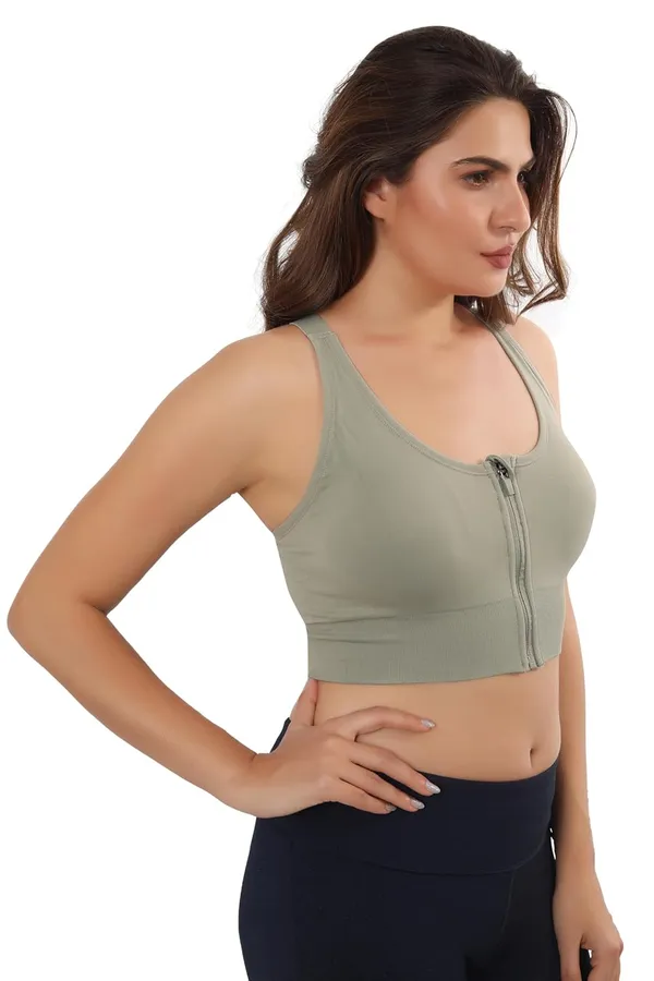 Green_Front_Zip_Longline_Sports_Bra_With_Removable_Pads_|_Double_Criss_Cross_Back_Support_|_Seamless_Padded_High_Support_For_Women