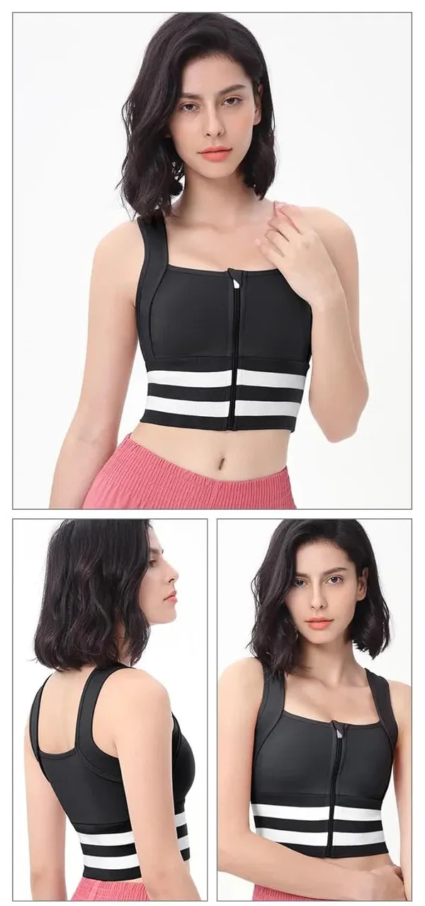 Black_Elite_Performance_Zip-Front_Sports_Bra_|_Longline,_Supportive_Workout_&_Yoga_Top_With_Enhanced_Comfort,_High_Intensity_Bra_For_Women