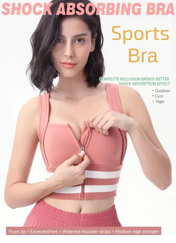 Black_Elite_Performance_Zip-Front_Sports_Bra_|_Longline,_Supportive_Workout_&_Yoga_Top_With_Enhanced_Comfort,_High_Intensity_Bra_For_Women