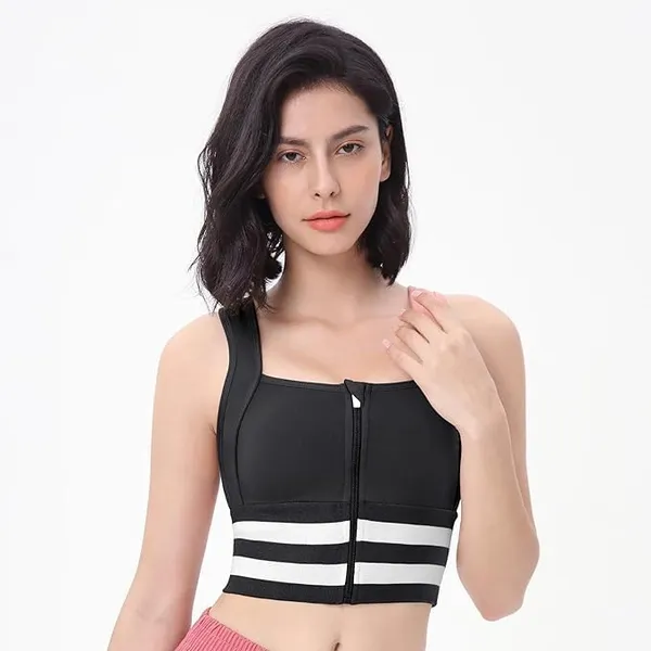 Black_Elite_Performance_Zip-Front_Sports_Bra_|_Longline,_Supportive_Workout_&_Yoga_Top_With_Enhanced_Comfort,_High_Intensity_Bra_For_Women