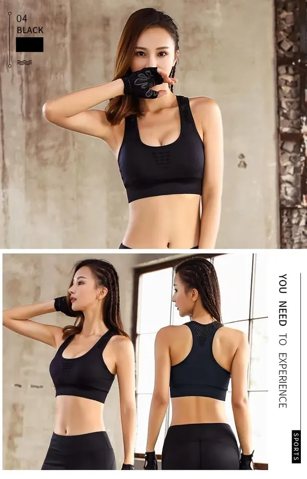 Black_Cotton_Sports_Bra,_High_Impact_Racerback,_Removable_Padding,_Quick_Dry_For_Yoga,_Gym,_Running_For_Women