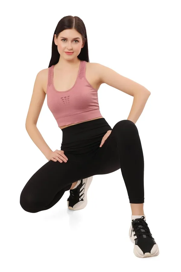 Pink_Cotton_Sports_Bra,_High_Impact_Racerback,_Removable_Padding,_Quick_Dry_For_Yoga,_Gym,_Running_For_Women