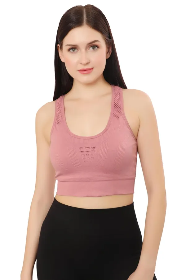 Pink_Cotton_Sports_Bra,_High_Impact_Racerback,_Removable_Padding,_Quick_Dry_For_Yoga,_Gym,_Running_For_Women