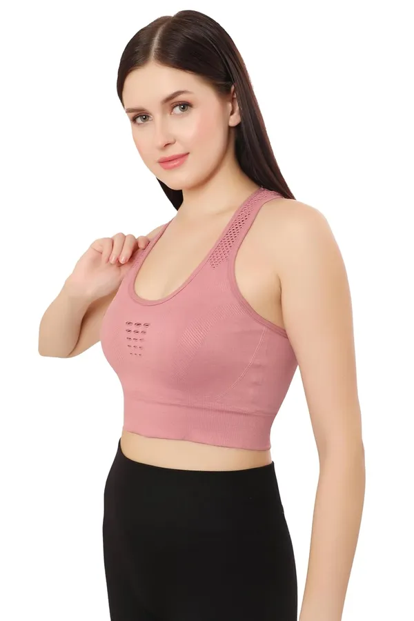 Pink_Cotton_Sports_Bra,_High_Impact_Racerback,_Removable_Padding,_Quick_Dry_For_Yoga,_Gym,_Running_For_Women