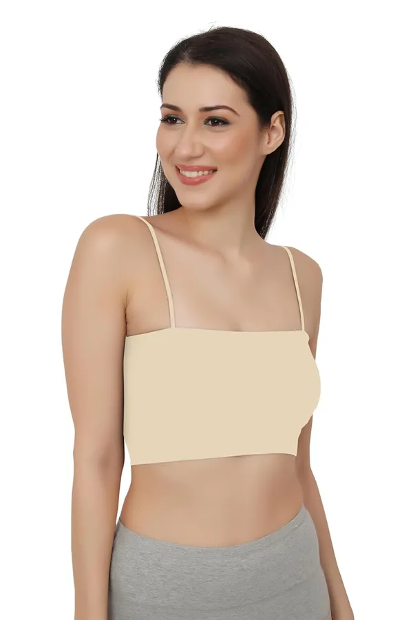Beige_Icy_Silk_Smooth_Tube_Bra_-_Embrace_Comfort_And_Style_|_Everyday_Bra_For_Daily_Use,_Sports,_Yoga_&_Workout_For_Women