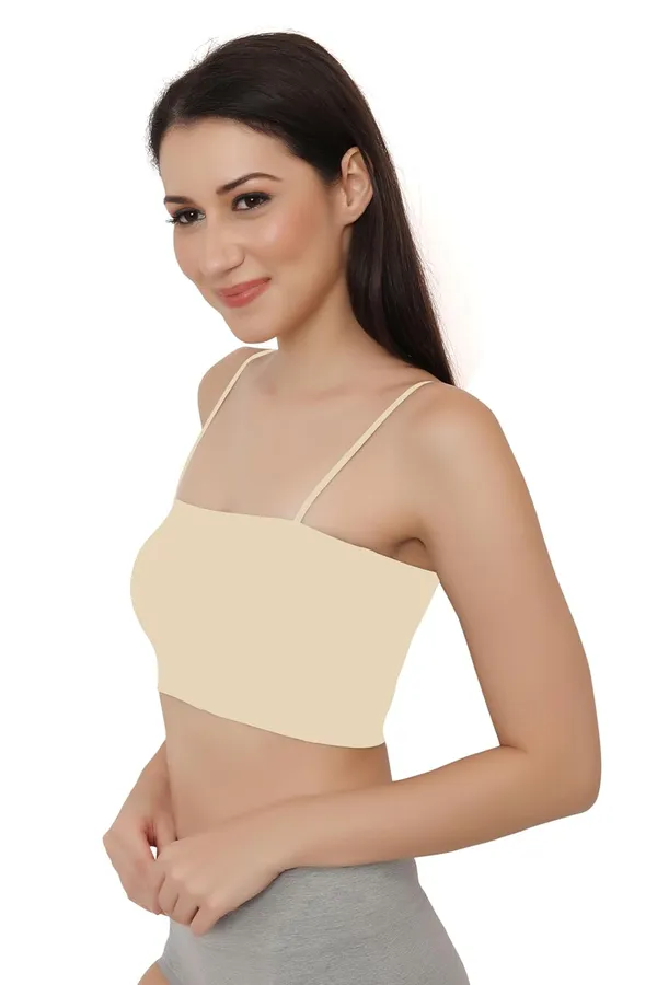 Beige_Icy_Silk_Smooth_Tube_Bra_-_Embrace_Comfort_And_Style_|_Everyday_Bra_For_Daily_Use,_Sports,_Yoga_&_Workout_For_Women