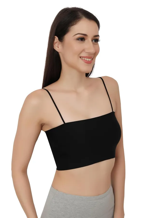 Black_Icy_Silk_Smooth_Tube_Bra_-_Embrace_Comfort_And_Style_|_Everyday_Bra_For_Daily_Use,_Sports,_Yoga_&_Workout_For_Women