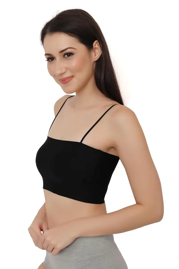 Black_Icy_Silk_Smooth_Tube_Bra_-_Embrace_Comfort_And_Style_|_Everyday_Bra_For_Daily_Use,_Sports,_Yoga_&_Workout_For_Women