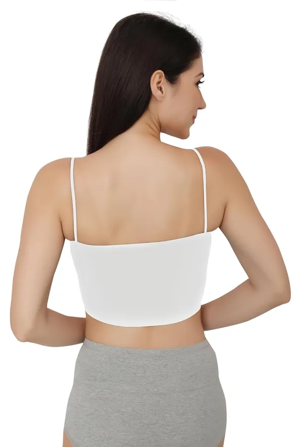 White_Icy_Silk_Smooth_Tube_Bra_-_Embrace_Comfort_And_Style_|_Everyday_Bra_For_Daily_Use,_Sports,_Yoga_&_Workout_For_Women