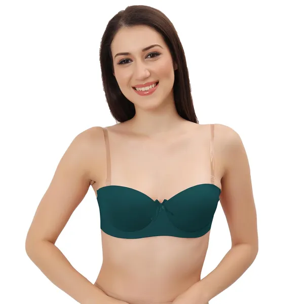 Green_Premium_Padded_Push-Up_Strapless_T-Shirt_Bra_(Designed_In_Europe)_Detachable_Straps,_Wired,_Seamless_For_Women