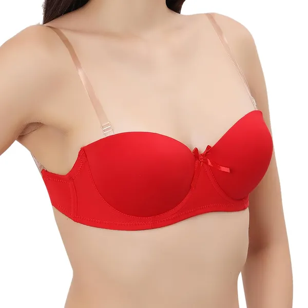 Red_Premium_Padded_Push-Up_Strapless_T-Shirt_Bra_(Designed_In_Europe)_Detachable_Straps,_Wired,_Seamless_For_Women