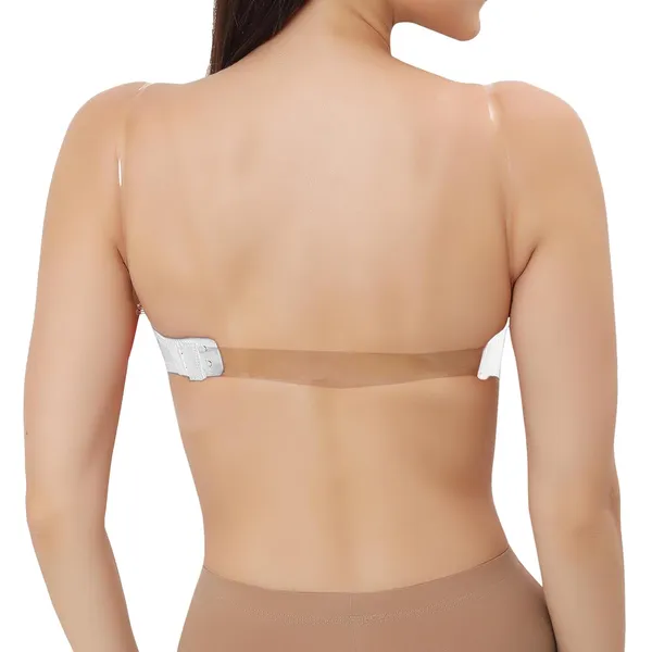 White_Premium_Padded_Push-Up_Strapless_T-Shirt_Bra_(Designed_In_Europe)_Detachable_Straps,_Wired,_Seamless_For_Women
