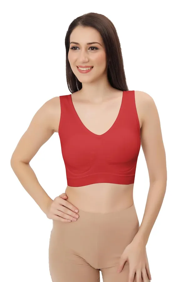 Red_Ultimate_Comfort_Seamless_Bra_|_Sports_&_Yoga_Breathable_Bra_|_Everyday_Comfort_|_Removable_Pads_For_Women