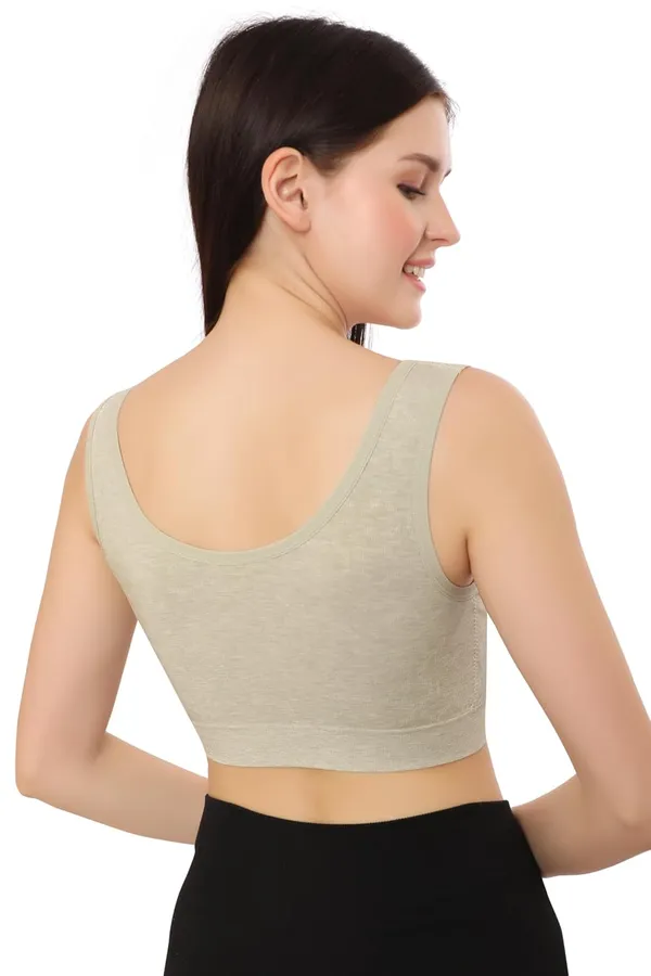 Green_Plus_Size_Non-Padded_Front_Open_Bra_|_Everyday_Comfort_|__Cotton_Spandex_Fabric__For_Women