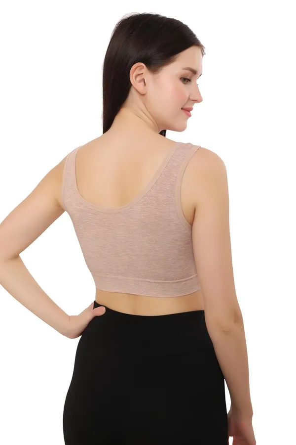Pink_Plus_Size_Non-Padded_Front_Open_Bra_|_Everyday_Comfort_|__Cotton_Spandex_Fabric__For_Women
