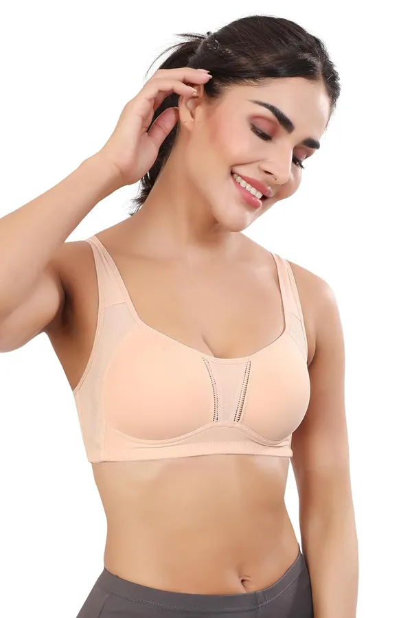 Beige_Full_Support_Minimizer_Bra_|Wireless,_Padded,_Seamless_Soft_Cups,_Full_Coverage_For_Women