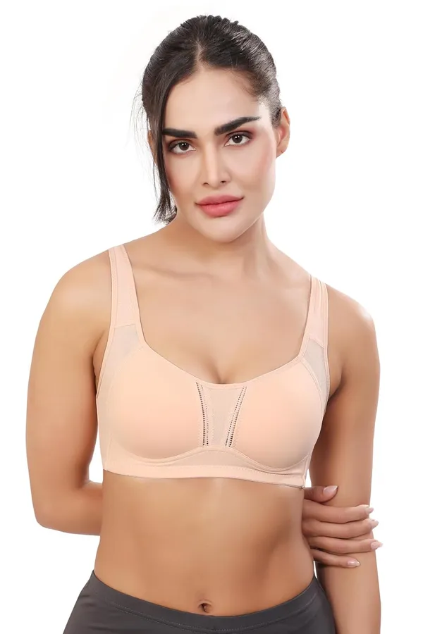 Beige_Full_Support_Minimizer_Bra_|Wireless,_Padded,_Seamless_Soft_Cups,_Full_Coverage_For_Women