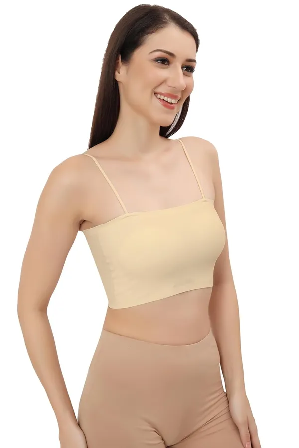 Creame_Ice_Silk_Comfort_Camisole_Versatile_Padded_Spaghetti_Strap_Top,_Seamless_Design_For_Women