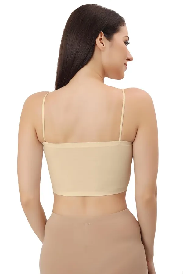 Creame_Ice_Silk_Comfort_Camisole_Versatile_Padded_Spaghetti_Strap_Top,_Seamless_Design_For_Women