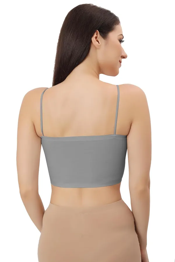 Grey_Ice_Silk_Comfort_Camisole_Versatile_Padded_Spaghetti_Strap_Top,_Seamless_Design_For_Women