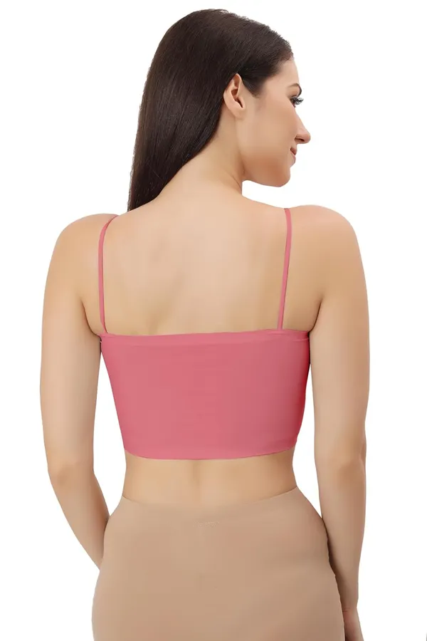 Pink_Ice_Silk_Comfort_Camisole_Versatile_Padded_Spaghetti_Strap_Top,_Seamless_Design_For_Women