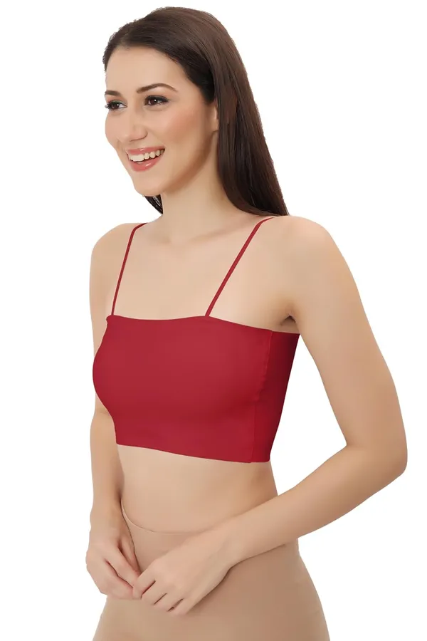 Red_Ice_Silk_Comfort_Camisole_Versatile_Padded_Spaghetti_Strap_Top,_Seamless_Design_For_Women