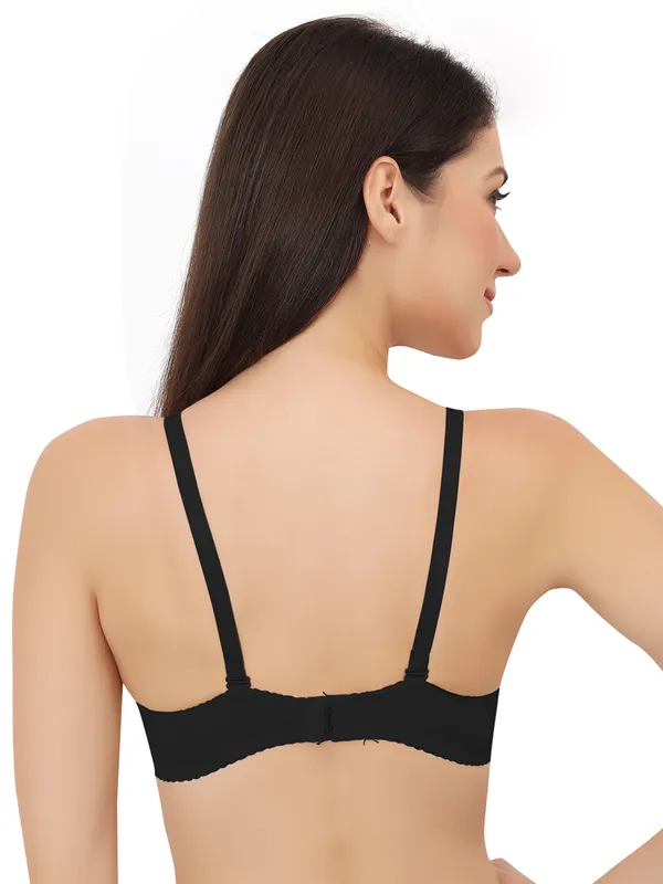 Black_Elegance_Meets_Comfort_Bra_-_Full_Coverage,_Adjustable_Straps,_Rapid_Dry,_Lightweight,_Everyday_Bra,All_Day_Comfort_Wear__For_Women