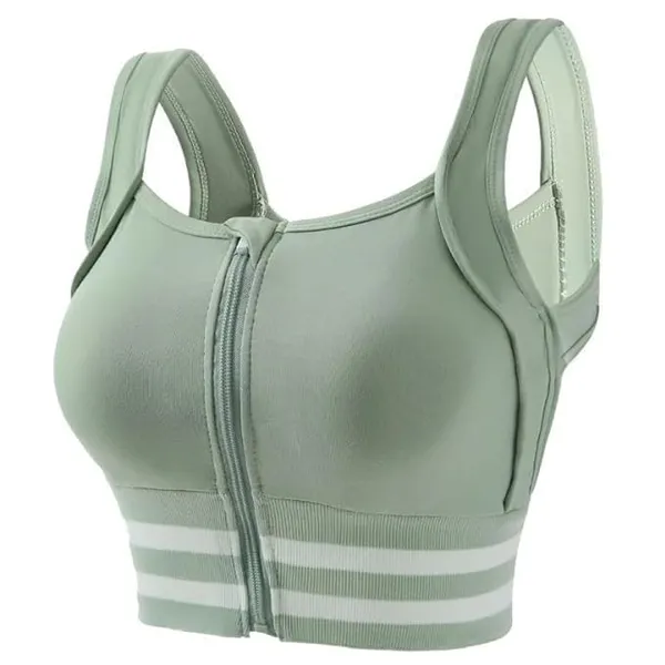 Green_Elite_Performance_Zip-Front_Sports_Bra_|_Longline,_Supportive_Workout_&_Yoga_Top_With_Enhanced_Comfort,_High_Intensity_Bra_For_Women