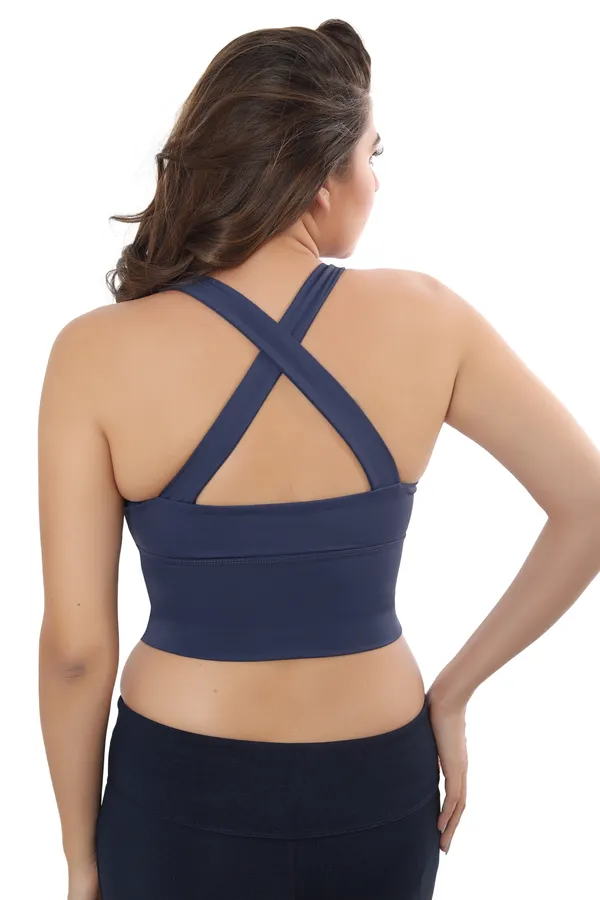 Navy_Blue_Elite_Performance_Zip-Front_Sports_Bra_|_Longline,_Supportive_Workout_&_Yoga_Top_With_Enhanced_Comfort,_High_Intensity_Bra_For_Women