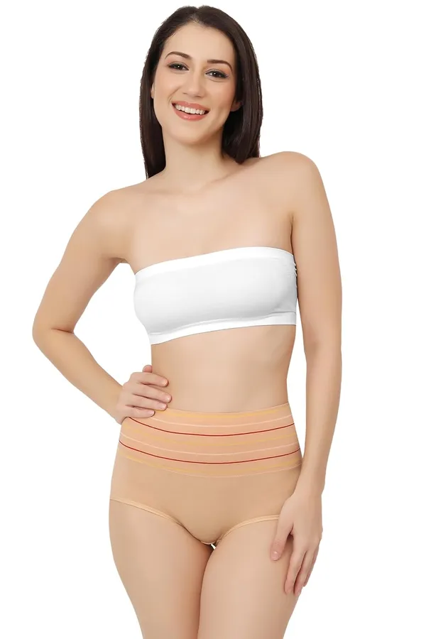 Beige_High-Waist_Shaping_Panty_-_Breathable_Cotton,_Slimming_Tummy_Control,_Comfort_Fit_For_Women