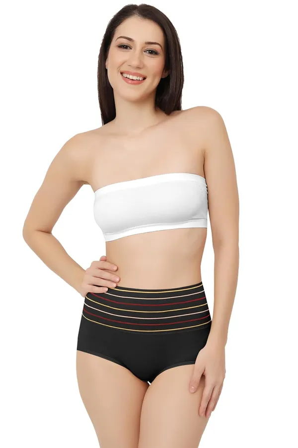 Black_High-Waist_Shaping_Panty_-_Breathable_Cotton,_Slimming_Tummy_Control,_Comfort_Fit_For_Women
