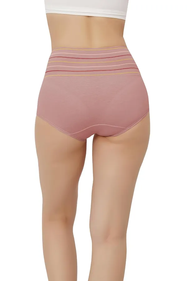 Light_Pink_High-Waist_Shaping_Panty_-_Breathable_Cotton,_Slimming_Tummy_Control,_Comfort_Fit_For_Women