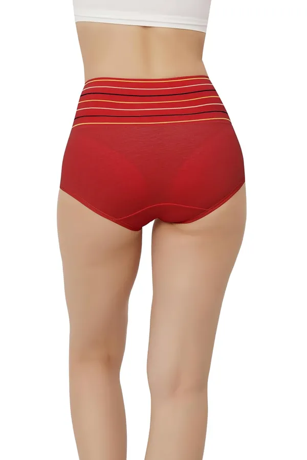 Red_High-Waist_Shaping_Panty_-_Breathable_Cotton,_Slimming_Tummy_Control,_Comfort_Fit_For_Women