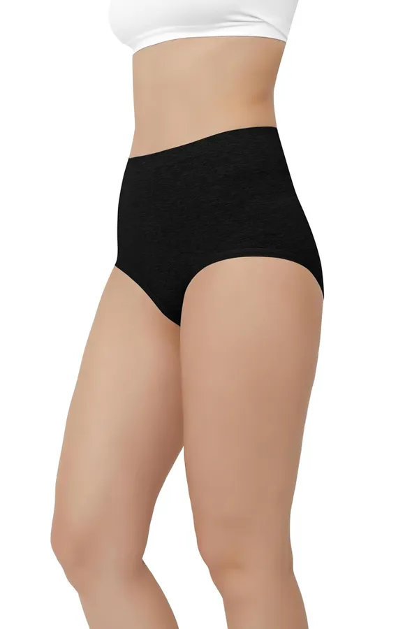 Black_High_Waist_Cotton_Menstrual_Panties_-_Leak-Proof,_Comfort-Fit,_Absorbent,_Hypoallergenic,_Eco-Friendly_Period_Briefs_For_Women