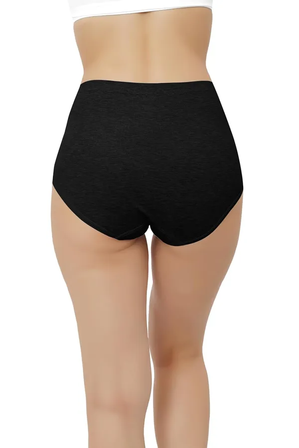Black_High_Waist_Cotton_Menstrual_Panties_-_Leak-Proof,_Comfort-Fit,_Absorbent,_Hypoallergenic,_Eco-Friendly_Period_Briefs_For_Women