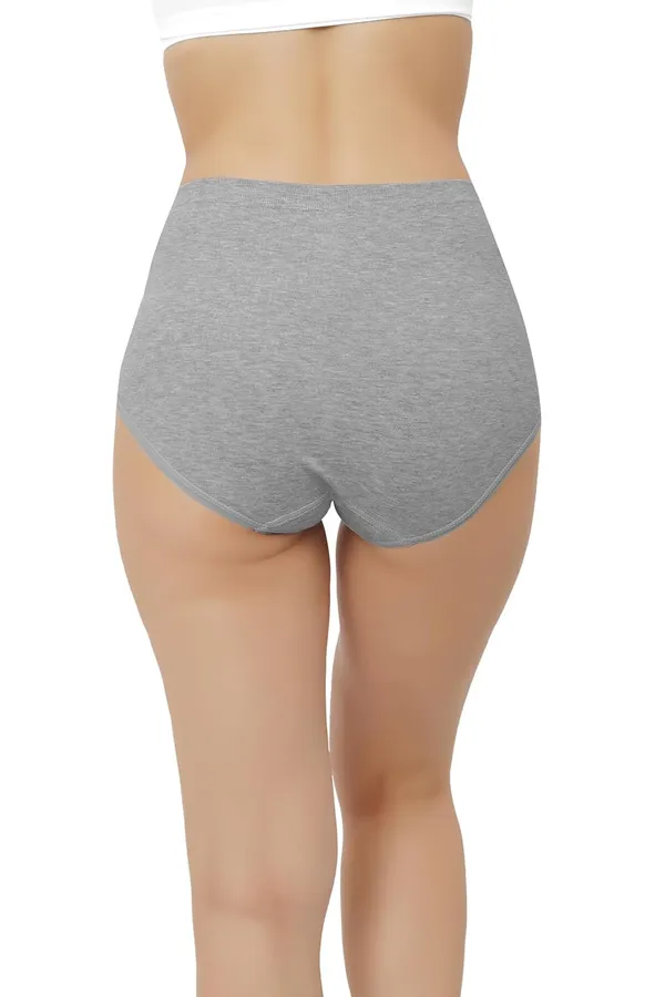 Grey_High_Waist_Cotton_Menstrual_Panties_-_Leak-Proof,_Comfort-Fit,_Absorbent,_Hypoallergenic,_Eco-Friendly_Period_Briefs_For_Women