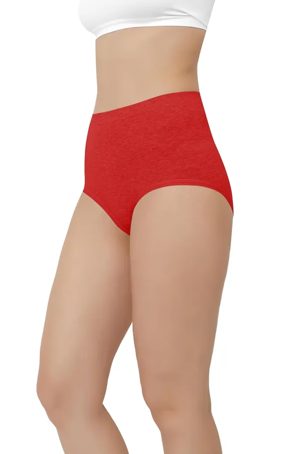 Red_High_Waist_Cotton_Menstrual_Panties_-_Leak-Proof,_Comfort-Fit,_Absorbent,_Hypoallergenic,_Eco-Friendly_Period_Briefs_For_Women