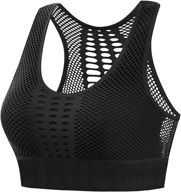 Black_Mesh_Support_Racerback_Sports_Bra_|_Breathable,_High-Support,_Padded,_Non-Wire,_Workout_Bra_For_Yoga,_Running,_And_Fitness_For_Women