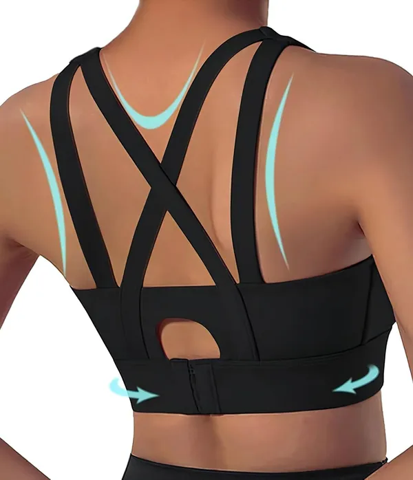 Black_Cotton_Sports_Comfortable_Breathable_&_Antibacterial_Bra_for_Girls_&_Women