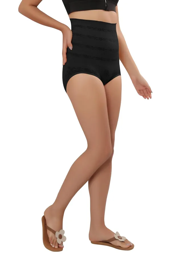 Black_Tummy,Thighs,Hips_-_Seamless_Tucker_Shapewear_Body_Shaper_Best_For_Gym_Yoga_Exercise_Dance__For_Women