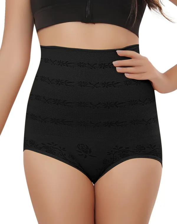 Black_Tummy,Thighs,Hips_-_Seamless_Tucker_Shapewear_Body_Shaper_Best_For_Gym_Yoga_Exercise_Dance__For_Women