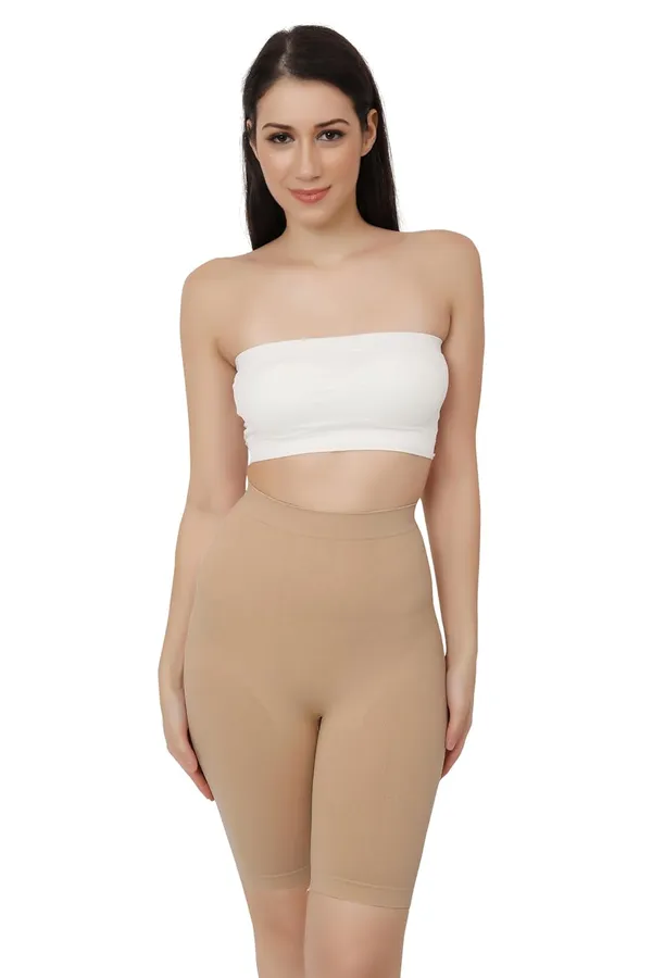 Beige_High_Waist_Tummy_Tucker_Shapewear_With_Anti_Rolling_Strip_Panties_For_Women