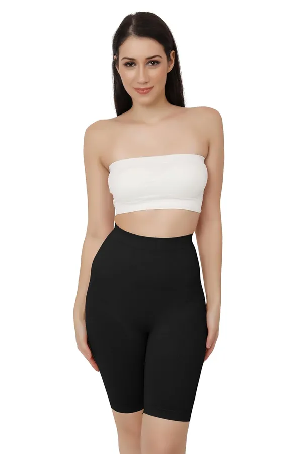 Black_High_Waist_Tummy_Tucker_Shapewear_With_Anti_Rolling_Strip_Panties_For_Women