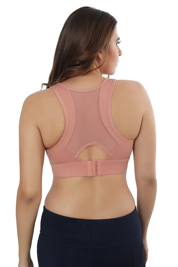 Orange_High-Performance_Sports_Bra_With_Breathable_Mesh_Racerback,_Removable_Pads,_Hook_Closure_-_Stylish_&_Supportive_Wear_For_Gym_&_Yoga_For_Women