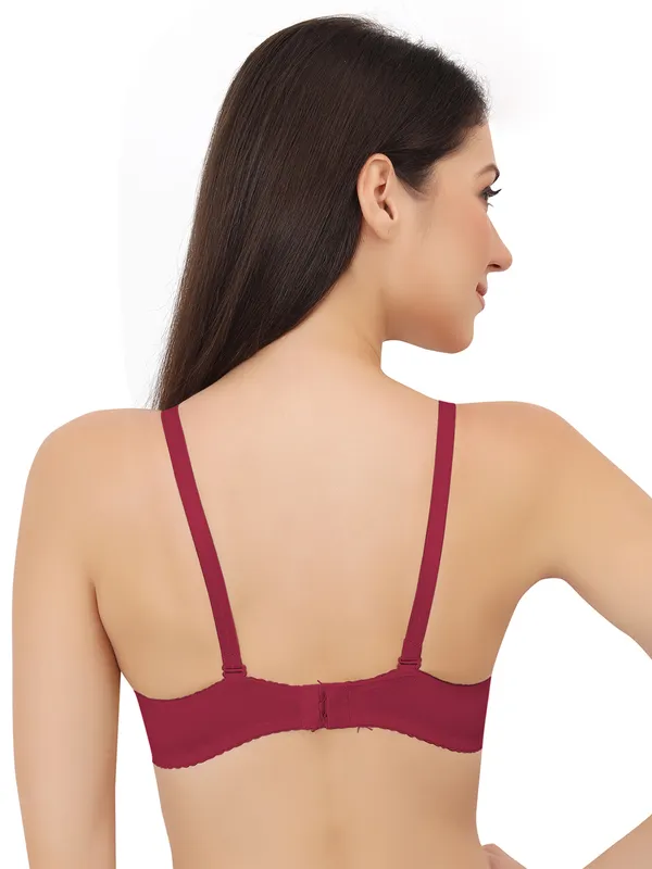Maroon_Elegance_Meets_Comfort_Bra_-_Full_Coverage,_Adjustable_Straps,_Rapid_Dry,_Lightweight,_Everyday_Bra,All_Day_Comfort_Wear__For_Women