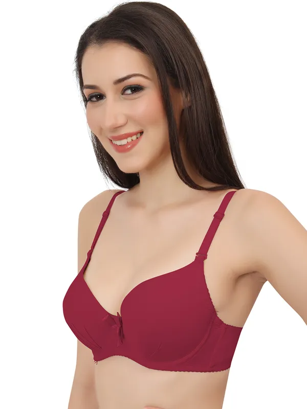 Maroon_Elegance_Meets_Comfort_Bra_-_Full_Coverage,_Adjustable_Straps,_Rapid_Dry,_Lightweight,_Everyday_Bra,All_Day_Comfort_Wear__For_Women