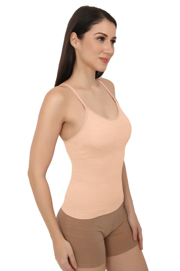 Black_Cotton_Stretch_Full-Length_Camisole_|_Versatile_Tank_Top_With_Removable_Pads_|_Lightly_Padded_For_Comfort_|_Wire_Free_For_Women