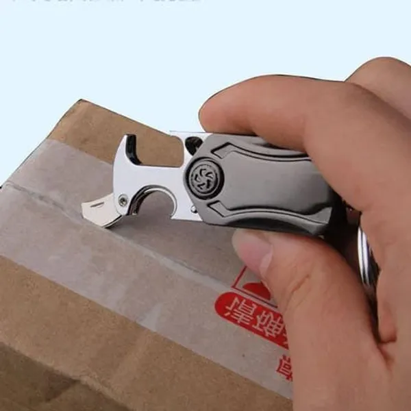 Multifunctional_5_in_1_High-Grade_Metal_Keychain_Hook_&_Opener_|_Durable,_360_Degree_Rotatable & Compact |