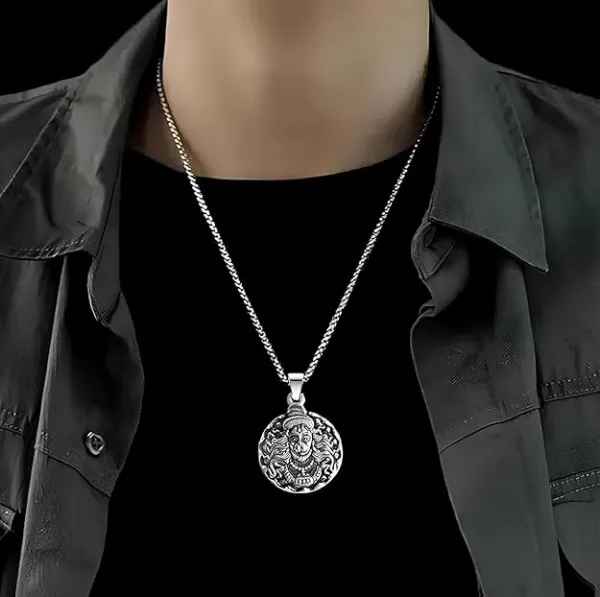 HANUMANJI__LOKET_WITH_CHAIN_|_Free_Size_|_Free_COD_Available