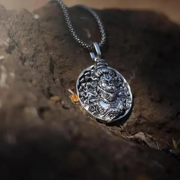 HANUMANJI__LOKET_WITH_CHAIN_|_Free_Size_|_Free_COD_Available
